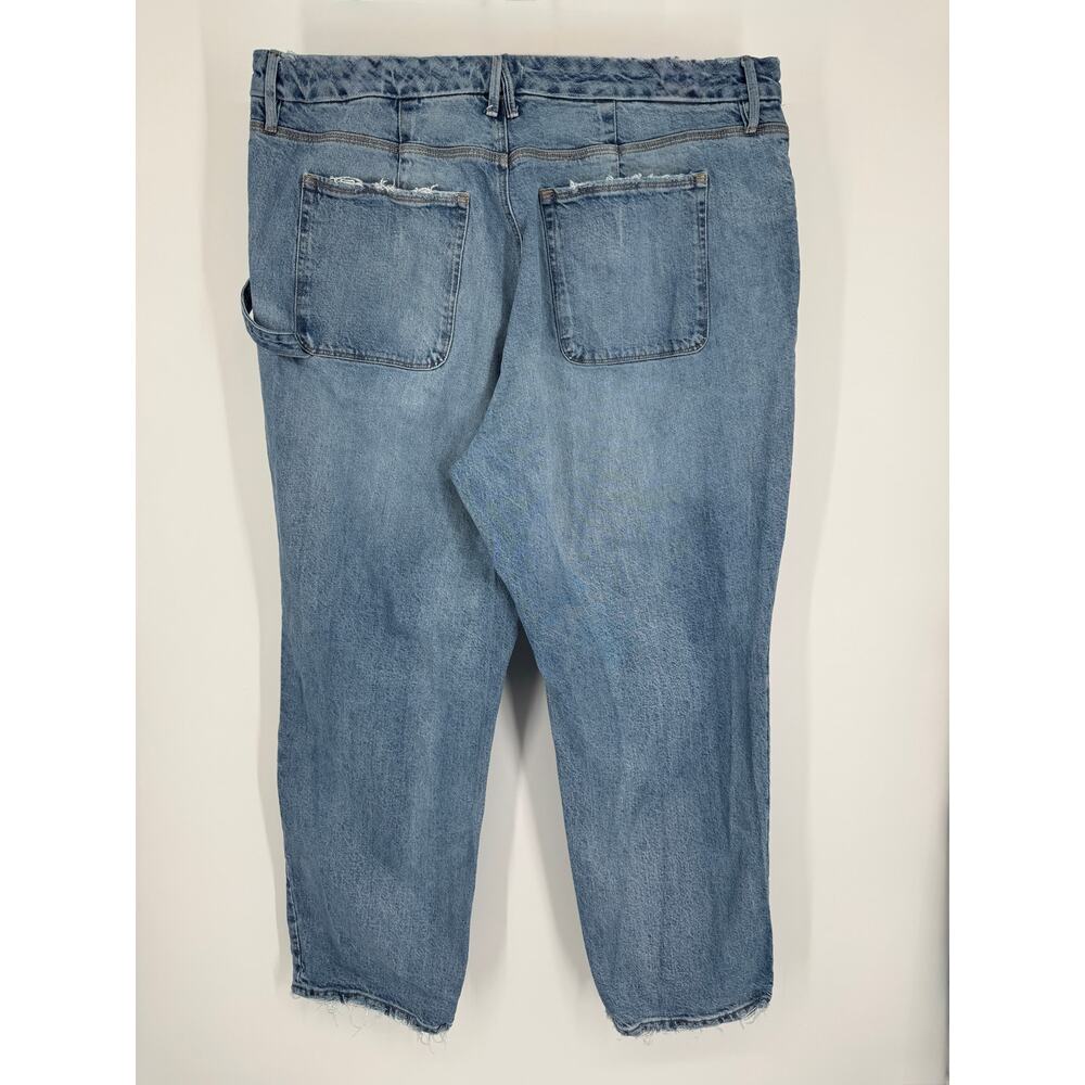 Good American Good ’90s Carpenter Baggy Jeans Size 16 - Run bigger - EUC - Picture 3 of 7